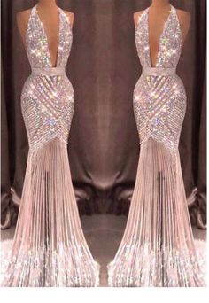 Diamond Dress Gowns, Dresses With Embroidery, Diamond Dress, Knot Dress, Drawstring Dresses, Prom Girl, Ribbed Knit Dress, Prom Ideas, Mermaid Evening Dresses