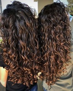 Hairstylist | Curly Cuts on Instagram: "Really enjoyed cutting these Twins Curls, they have such gorgeous hair! A start to a new journey of learning how to take care of there beautiful curly hair 🤩 GO TO MY BIO FOR BOOKING AND CONTACT INFO #559haircuts #559hairstylist #559hairstyles #559hair #559hairsalon #fresnohairstylist #maderahair #fresnohaircuts #fresnobalayage #fresnohair #fresnohairsalon #haircuts #hairdresser #hairoftheday #hairartist #salon #hairstylistlife #salontoday #haircrush # 2c Curly Hair Balayage, Dark Balayage Curly Hair, Caramel Highlights On Black Curly Hair, Curly Black Hair Highlights, Curly Hair Highlights And Lowlights Brunettes, Curly Hair Lowlights, Blonde Highlights Curly Hair, 3a Curly Hair, Layered Curly Haircuts