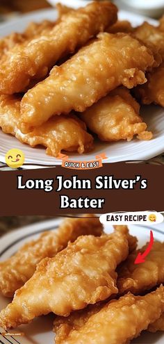 Long John Silver’s Batter Beer Battered Fish Recipes Deep Frying, Easy Batter Recipe, Best Batter For Fish, Battered Cod Fish Recipes, Crispy Fish Batter Recipe Easy, Copycat Long John Silvers Batter, Copycat Long John Silvers Fish Batter Recipe, Long John Silver Fish Batter Recipe, Long John Silver Batter