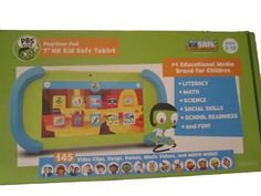 Introduce young learners to a world of educational fun with the PBS Kids Playtime Pad. This 7" HD tablet, brand new with Android 6.0, is designed specifically for children, ensuring a safe and engaging digital experience. Featuring a durable design and kid-friendly interface, it comes preloaded with educational games, videos, and apps from PBS Kids. With built-in WiFi connectivity, children can explore a vast library of age-appropriate content, fostering creativity and learning. Perfect for playtime and educational use, this tablet encourages interactive learning and entertainment while providing peace of mind for parents. Bring the joy of PBS Kids into your child's hands with this innovative and safe tablet today! #PBSKids #KidSafeTablet #EducationalTechnology Pbs Kids, School Readiness, Kids Hands, Educational Games, Educational Technology, Social Skills, Kids Safe, Play Time