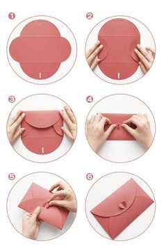 instructions to make an envelope out of paper