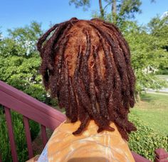 Starting Locs, Loc Appreciation, Dyed Dreads, Loc Goddess, Dreads Styles For Women, Dreads Hairstyles, Perm Rod Set, Grease Hairstyles