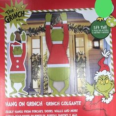 an advertisement for the grinch costume is shown