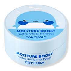 Moisture Boost Hydrogel Eye Patches - TONYMOLY | Ulta Beauty Eye Patches, Tired Eyes, Tony Moly, Sea Water, Gel Moisturizer, Eye Gel, Skin Care Treatments, Ulta Beauty, Facial Care