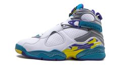 Air Jordan 8 Retro WMNS White Aqua Air Jordan 8 Retro, Air Jordan 8, Jordan Model, Jordan 8, Womens Air Jordans, Aqua Shoes, Nike Air Jordans, Air Jordan 6, Jordan 6