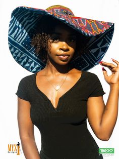 Women's African Ankara Atoghu Fabric Sun Hat 100% - Etsy African Ankara, Wax Print, Dallas Tx, Sun Hat, Wide Brimmed, Sun Hats, Ankara, Floppy Hat, Dallas