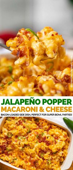 jalapeno popper macaroni and cheese recipe