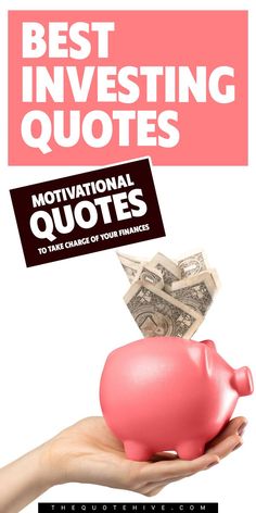 100 Best Investing Quotes | Money Motivational Quotes