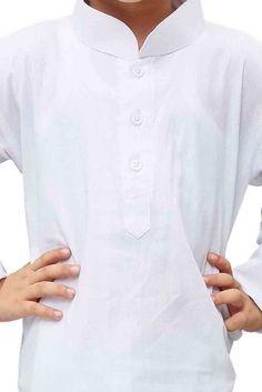 Product Features :  Top Color: White Top Fabric: Cotton Product Type: Kurta and Pyjama Set Product Length: Knee Length Hemline: Straight Fabric Purity: Blended Weave Pattern: Regular Placket: Button Placket Collar: Mandarin Collar Sleeves: Long Sleeves White Cotton Tops For Eid, Casual Long Sleeve Sets For Eid, Casual White Top For Eid, Long Sleeve Cotton Tops For Eid, Plain Cotton Long Sleeve Sets, Plain Long Sleeve Cotton Sets, Traditional White Sleepwear For Loungewear, Traditional White Sleepwear, Boy Kurta