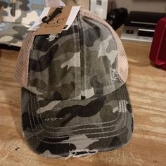 I just added a new item to eBay, C.C Camo Criss Cross Baseball Hat, Ponytail Hat, Criss Cross Caps, Olive! #eBay #eBaySeller Hat Ponytail, Ponytail Hat, Baseball Hat, Ebay Seller, New Item, Criss Cross, Women's Accessories, Camo, Accessories Hats