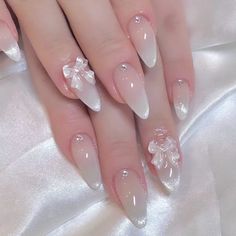 4.69848E+13 Stalletio Nails, Lolíta Nails, Ethereal Aesthetic Nails, Soft Feminine Nails, Angelcore Nails, Babydoll Nails, Wonyoung Nails, Church Nails, Sleepy Sanrio