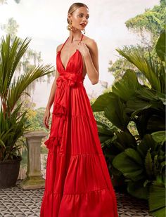 LILY MAXI DRESS Sangria Red, Red Sangria, Sari Dress, Wedding Ideas Dresses, Bohemian Dresses, Maxi Dress Sale, Dream Wedding Ideas Dresses, Chic Bohemian, Dream Wedding Ideas