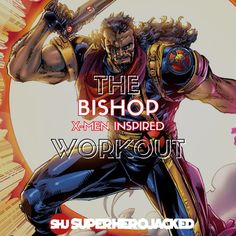 the cover to the book, the bishop x - men inspired wompout