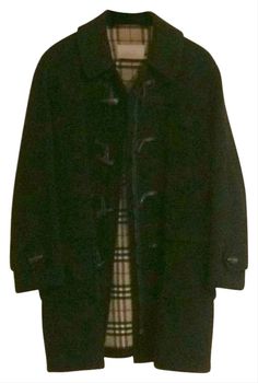 Burberry London | Black Men Coat Size 12 (L) Grunge Coat, Men Fashion Aesthetic, Black Coat Men, Men Coat, Burberry London, Look Cool, Look Fashion, Mens Coats, Aesthetic Clothes