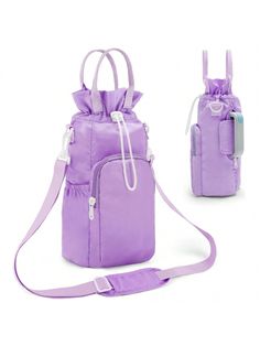 The crossbody water bottle bag has a size of 3.6" x 4.8" x 14"(9*12.5*35.5cm) and weight is 5.8oz(164g) is suitable for various bottles for the most 16-40 oz water bottles ,Specifically for the Tumbler 40 oz with handle and other brands wrap around drink carrier. The drawstring design holds the bottle snugly and securely. Take us with you wherever you go.

This water bottle carrier bag is made of premium-quality water-resistant fabric, which is durable, shockproof, soft, lightweight and easy to Toddler Water Bottle, Water Bottle Sling, 40 Oz Tumbler With Handle, Water Bottle Pouch, Drink Carrier, Bottle Sling, Water Bottle Carrier, Water Bottle Bag, Diy Bag Designs