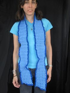 Check out this item in my Etsy shop https://www.etsy.com/listing/185704666/blue-ripple-crochet-scarf Blue Scarf Women, Ocean Wave Crochet, Ripple Crochet, Wave Crochet, Ripple Pattern, Ruffle Scarf, Green Scarf, Hooded Scarf, Knit Infinity Scarf