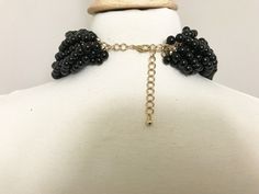 Модернистское многорядное черное большое колье - Etsy Formal Black Multi-strand Beaded Necklaces, Formal Multi-strand Black Beaded Necklaces, Formal Black Multi-strand Beaded Necklace, Formal Multi-strand Black Beaded Necklace, Black Beaded Necklace For Formal Costume Jewelry, Formal Black Beaded Costume Jewelry Necklace, Elegant Black Beaded Chain Choker, Formal Black Beaded Costume Necklace, Black Beaded Costume Jewelry Necklace For Formal Occasions