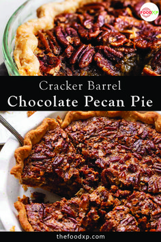 Cracker Barrel Chocolate Pecan Pie Cracker Barrel Pecan Pie, Chocolate Pecan Pie Cracker Barrel, Chocolate Chip Pecan Pie Recipe, Cracker Barrel Chocolate Pecan Pie, Choc Pecan Pie Recipe, Chocolate Chip Peacon Pie, Copycat Cracker Barrel Chocolate Pecan Pie, Chocolate Bourbon Pecan Pie Recipe, Best Chocolate Pecan Pie