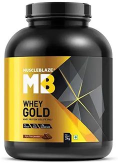 The new MuscleBlaze whey gold is powered by the purity of whey protein isolate, the purest protein and has set a higher benchmark of purity for other proteins. With only 1.65g carbs and 0.46g fat in a serving, MuscleBlaze whey gold is the most premium protein, especially for those fitness enthusiasts who would settle for nothing, but the best protein for themselves. A 30g serving size of whey gold contains 25g of whey protein isolate. Optimum Nutrition Whey, Post Workout Drink, Whey Powder, Creatine Monohydrate, Whey Protein Powder