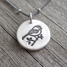 Bird Design Necklace Gift, Handmade Bird-shaped Jewelry Gift, Handmade Bird-shaped Jewelry For Gifts, Round Necklace With Bird Design For Gift, Handmade Bird-shaped Necklace For Gift, Bird Charm, Diy Crafts Jewelry, Crafts Jewelry, Little Bird