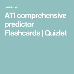 ATI comprehensive predictor Flashcards | Quizlet Optician Training, Nursing School Pharmacology, Nursing School Quotes, Nursing Flashcards, Nursing School Life, Nursing Things, Serving God, Nclex Review