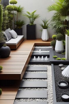 31 Small Garden Ideas that are Easy to Create on a Budget Landscape Ideas In Front Of House, Landscape Architecture Small Space, Modern Backyard Garden Design, Garden Terrace Design, Modern Back Garden Design, Mini Backyard Ideas Small Spaces, Small Patio Design On A Budget, Outdoor Gardens Design Small Spaces, Small Space Backyard Ideas