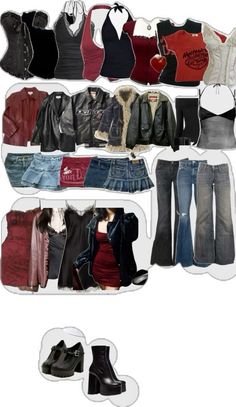 Outfit Inspo Rockstar Gf, School Of Rock Outfits, Alt Outfit Board, Rockstar Gf Winter Outfits, Rockstar Girlfriend Outfits Aesthetic, Rockstar Gf Outfit Aesthetic, Rockstar Girl Outfit, Staple Pieces For Wardrobe, Rockstars Girlfriend Outfits