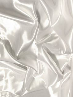 Shop our Solid Shiny Bridal Satin Fabric / White / Sold By The Yard and other Satin Fabric with monthly discounts and savings Satin Fabric Texture, Dress Texture, White Fabric Texture, White Satin Fabric, Big Z Fabric, Fabric For Dresses, Satin Clothes, Stretch Satin Fabric