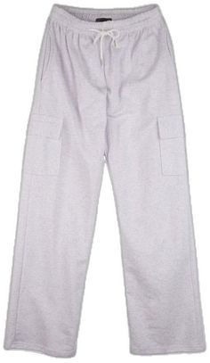 White Winter Cargo Pants With Pockets, Winter White Pants With Side Pockets, White Winter Pants With Side Pockets, White Pants With Side Pockets For Winter, Casual Gray Bottoms For School, Casual School Pants With Side Pockets, Casual Pants With Side Pockets For School, Sweatpants White, Festival Trends