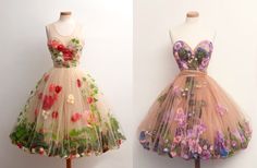 Pictures Of Dresses, Chotronette Dresses, Tulle Prom Dress, Fairy Dress, Fancy Dresses, Flower Dresses, A Dress, Dream Dress, Pretty Dresses