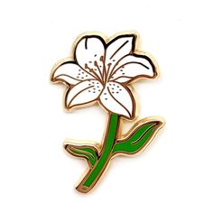 PRICES MAY VARY. IDEAL SIZE: 1.18", it is the perfect size for an art lapel pin. EXCELLENT QUALITY: Exquisite enamel pins crafted from top-quality metal with a stunning hand-painted oil coating. UNIQUE DESIGN: White Lily Flower, badge pins. NICE PACKING: Cute backpack pins with matching cards, packaged in hanging hole bags with 2 color clasps. BEST SERVICE: Order our enamel pins today. Guaranteed quality and customer support! "SKYFENGCN" original enamel pin brand is inspired by the fashion illus White Lily Flower, Cute Backpack, Backpack Pins, White Lily, Matching Cards, Travel Party, Enamel Lapel Pin, White Lilies, Cute Backpacks