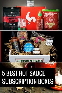 the 5 best hot sauce subs in this box