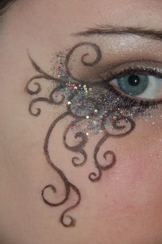 Graphic Makeup, Fairy Makeup, Makeup Tattoos