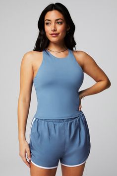 Strappy Built-In Bra Tank Fabletics blue female Activewear >> Womens >> Tops >> Tanks PureLuxe Lite regular Tennis/Training/Yoga and Studio 4-Way Stretch/UPF Protection Blue Tank Top With Built-in Bra For Yoga, Blue Compressive Racerback Activewear, High Stretch Blue Moisture-wicking Tank Top, Blue High Stretch Moisture-wicking Tank Top, Blue Racerback Tops For Pilates, Stretch Blue Tank Top For Yoga, Blue Stretch Tank Top For Yoga, Versatile Tank Top For Pilates And Summer, Blue Stretch Tank Top For Training