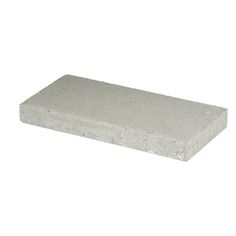 a concrete block on a white background