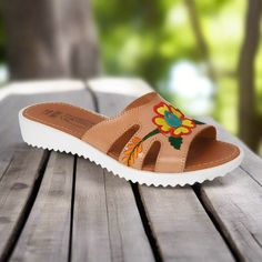 Sandalias Artesanales TM-35323 - Leather Sandals Mexican Shoes, Shoes For, Handmade Sandals, Traditional Mexican, Leather Sandals, Light Brown