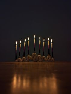 DIY, Air Dry Clay, Hanukkah, Menorah, DIY Menorah, Candle Holder, DIY Candle Holder, Clay Menorah Diy, Clay Menorah, Diy Menorah, Menorah Candles, Diy Air Dry Clay, Sculpture Art Clay, Hanukkah Menorah, Art Clay