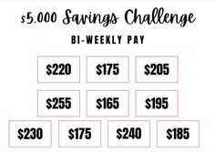 the $ 500 savings challenge is here