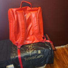 Brand New Cheap Red Bags For Trips, Cheap Orange Satchel For Shopping, Lady In Red, Travel Bags, Carry On, Bag Lady, Fast Delivery, Brand New, Red