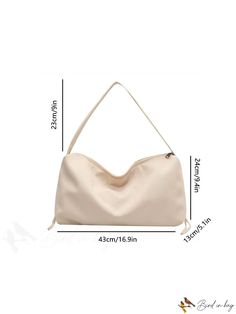 BirdinBag - Spacious Stylish Unisex Shoulder Bag - Maximum Storage, Effortless Style Versatile Hobo Bag With Long Strap For Daily Use, Versatile Shoulder Bag For Daily Use With Long Strap, Daily Use Sling Bag With Long Strap, Trendy Sling Bag For Daily Use, Everyday Sling Bag, Trendy Sling Bag With Single Shoulder Strap, Daily Use Sling Shoulder Bag With Single Strap, Sling Shoulder Bag For Daily Use, Sling Shoulder Bag With Single Strap For Daily Use