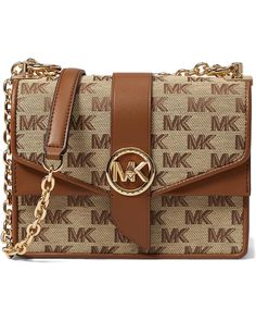 MICHAEL Michael Kors Greenwich Small Convertible Crossbody Convertible Crossbody Bag, Body Condition, Cheap Handbags, Chain Link, Convertible, Bags Handbags, Crossbody Bag, Shoulder Strap, Michael Kors