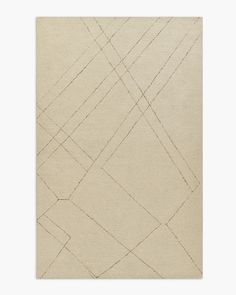 a beige rug with lines drawn on it