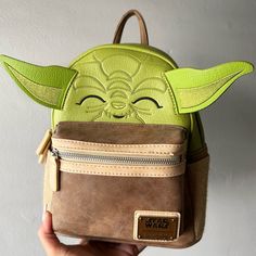 This Parks Exclusive Loungefly Backpack Is A Yoda Cosplay. It’s Nwot, In Perfect Condition And Has Never Been Used. Themed Cosplay Backpack, Themed Backpack With Case Included, Themed Green Standard Backpack, Themed Backpack For Everyday Use, Themed Standard Backpack For Daily Use, Loungefly Backpack, Sequin Backpack, Loungefly Bag, Woody Toy Story