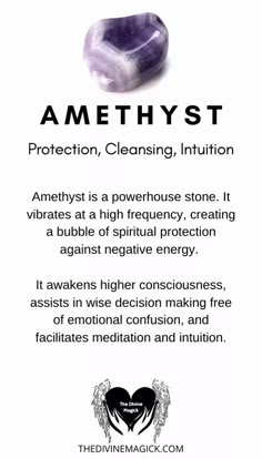 Amethyst Stone Meaning, Cleansing Amethyst Crystal, How To Cleanse Amethyst Crystal, Amethyst Meaning Crystals, Cristal Meaning, Amethyst Protection, Amethyst Benefits, Amethyst Meaning