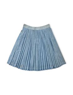 This fabulously feminine light blue and white gingham skirt is in great vintage condition. This double layered skirt with a hook and eye clasp is the perfect addition to any wardrobe. The perfect pairing piece for a day out on the court or lunch with friends. SIZE: 2 Model Delaney is 5'2", Hip 32", Waist 25" CONDITION: Near perfect. Vintage product is for sale in USA only. Preppy Lined Pleated Skirt For Spring, Classic Tiered Skirt For Spring, Retro Accordion Pleats Skirt For Spring, Preppy Spring Lined Pleated Skirt, Classic Blue Pleated Skirt For Spring, Preppy Blue Pleated Skirt For Spring, Retro Accordion Pleats Skirt For Summer, Spring Retro Skirt With Accordion Pleats, Chic Skirt For Spring Picnic