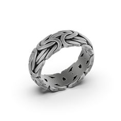 Byzantine Chain Band Ring, Elegant Silver Ring, Stylish Accessory for Daily Wear, Perfect Christmas Gift, Birthday Gift The Byzantine chain ring, an emblem of timeless elegance, captures the essence of the revered Byzantine era. Intricately crafted, the ring intertwines the beauty of the Byzantine chain with the contemporary aesthetics of a band ring. Its silver gleam is reminiscent of a bygone era when art and craftsmanship were paramount. Designed for the modern man who appreciates a touch of Byzantine Chain, Ring Elegant, Unique Bands, Bygone Era, Chain Ring, Perfect Christmas Gifts, Modern Man, Perfect Christmas, Stylish Accessories