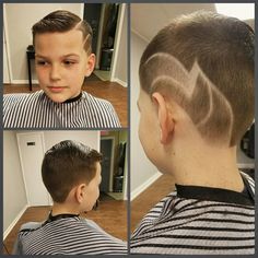 Kid cut, combover, design