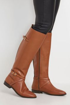 Autumn is calling, and these Long Tall Sally boots are the perfect way to kick it off. Made in a leather fabric, with zip fastening and a round toe. Completing with buckle detailing. Boots Long, Petite Jumpsuit, Long Tall Sally, Leather Riding Boots, Cold Weather Outfits, Boots Leather, Fit N Flare Dress, Boots For Sale, Sunglasses Shop