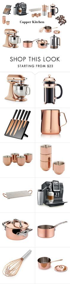 many different types of pots and pans are shown in this graphic style, with the words shop this look starting from $ 35