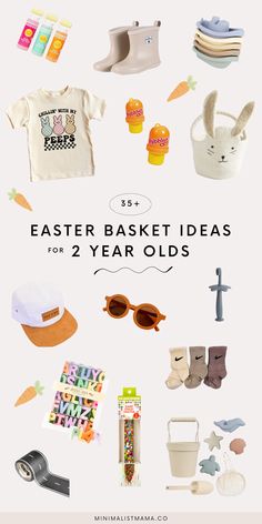 Searching for cute Easter basket ideas for your little ones this Easter? As a toddler mom myself, I've rounded up all the best little toddler gifts and Easter basket fillers, perfect for a toddler boy Easter basket, or toddler girl Easter basket! (Including my fav modern Easter basket picks - from bunnies to ducks!) Cute Easter Basket Ideas, Simple Easter Baskets, Boys Easter Gifts, Boys Easter Basket